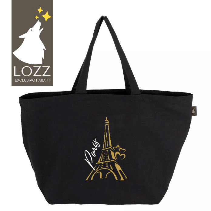 Bolsa de Algodón 100% Natural - Tote Bag Crea 40x57x20 cm