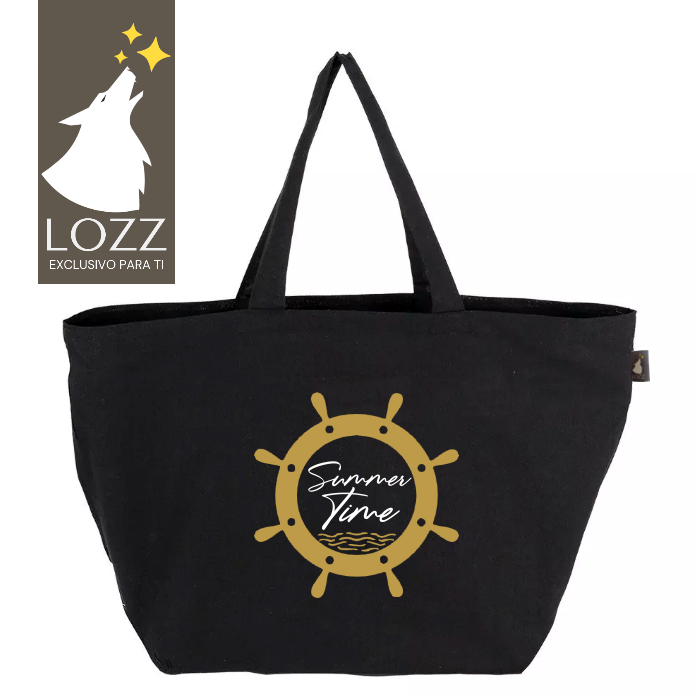 Bolsa de Algodón 100% Natural - Tote Bag Crea 40x57x20 cm