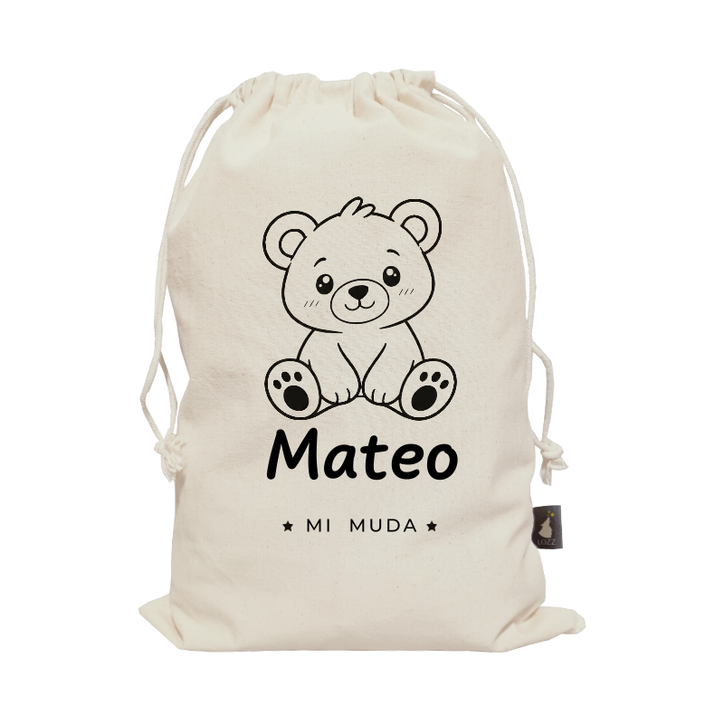 Saquito "Mi Muda" Personalizado · LOZZ Kids